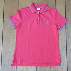 Brooks Brothers 346 Wms s/s polo shirt. Medium